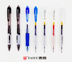 Office Use Pressing Gel Pen Simple Style Costomized Color Gel Pen 3055