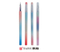 Students Use Roll Ball Pen With Gradient Color Style Design Roll Ball Pen 3182