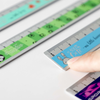 MQ3815-30cm Macaron Aluminum Ruler