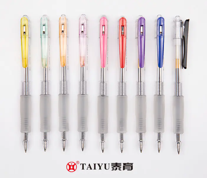 Student Use Pressing Gel Pen With Grip And Pen Holder For Comfortable Writing Gel Pen 988