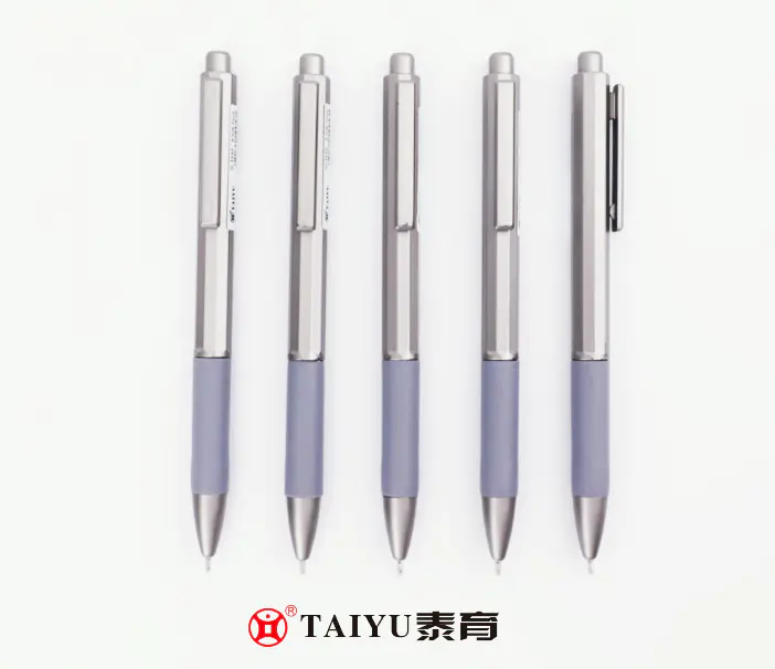 Office Use Gel Pen With Rubber Costomized Color Gel Pen 3192