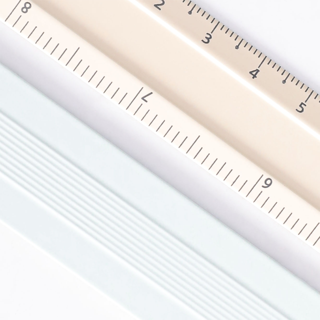 MQ3915-30cm Cartoon Aluminum Ruler