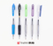 Office Use Gel Pen With Rubber And Flexible Clip Costomized Color Gel Pen 988