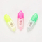 All kinds of colors are popular with students Small Size Highlighter HL-002