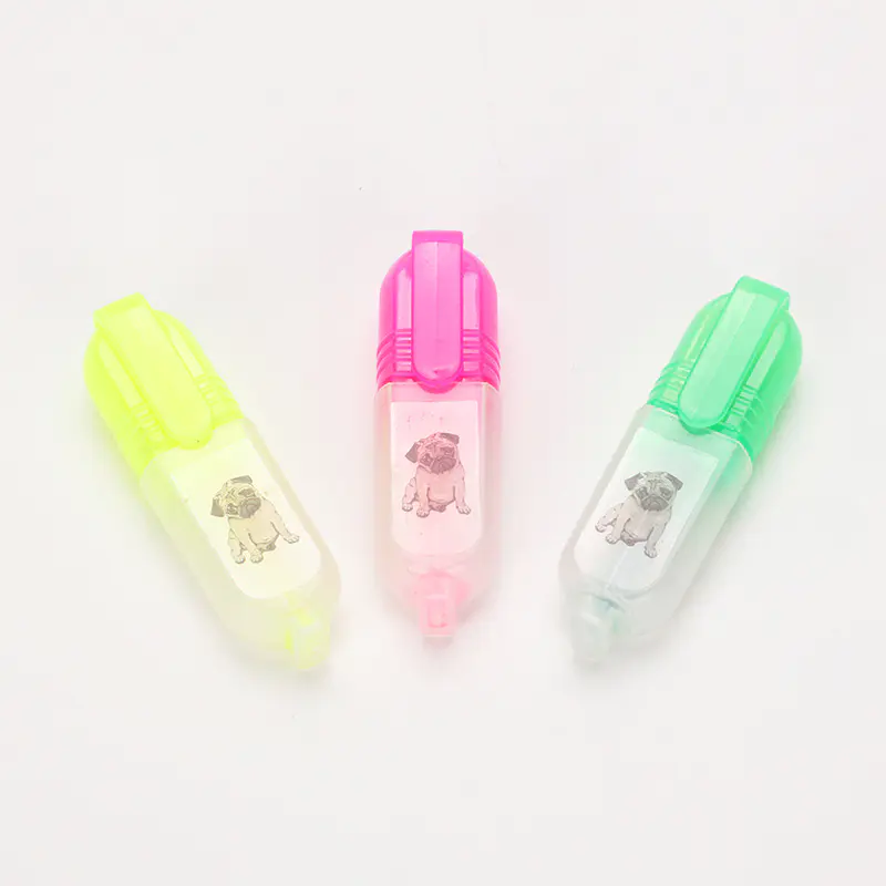 All kinds of colors are popular with students Small Size Highlighter HL-002