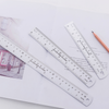 MQ1015-30cm Sliver Aluminum Ruler