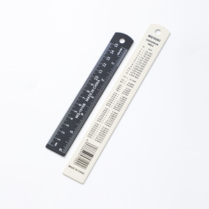 MQ1015C-30cm Macaron Aluminum Ruler