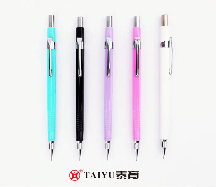 Students Use Mechanical Pencil With Metal Nib Costomized Color Mechanical Pencil 2000D