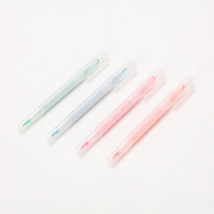 Double-ended highlighters are creative Dual Tip Highlighter HL-004